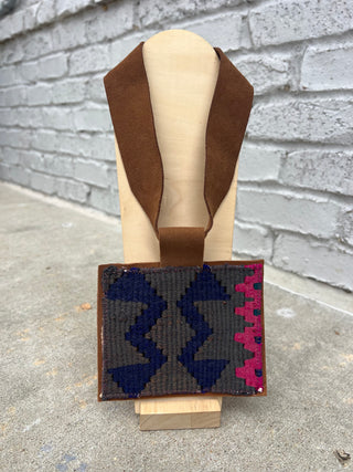 Orijinal | Kilim Pendant Necklace Suede v5