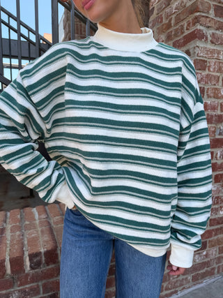 LE LIS WOMEN | Hadley Mock Neck Sweater