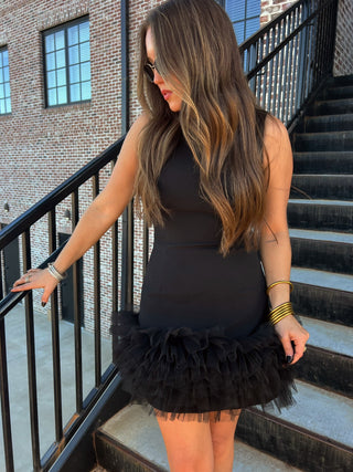 Let’s Meet for Martinis Dress Black