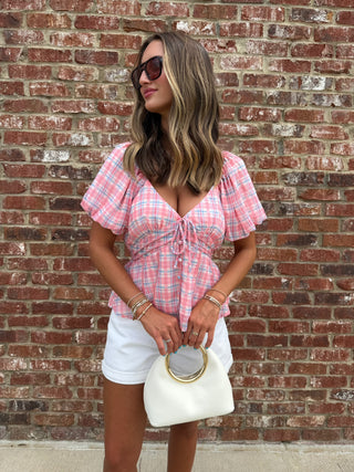 Payten Plaid Blouse