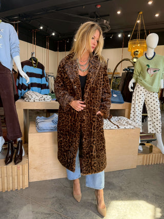 Chloe Leopard Coat