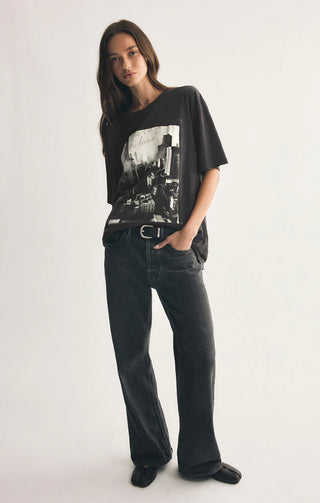 Z Supply | Big Apple City Tee Black Sand