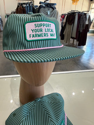 Farmers Market Canvas Cap