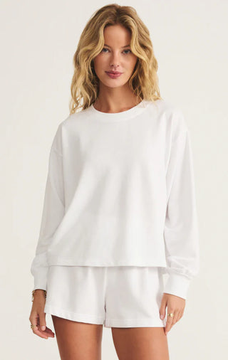 Z Supply | Ellis Sweatshirt White