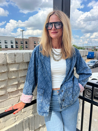 Prince Quilted Blazer