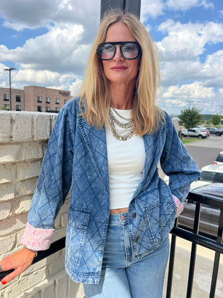 Prince Quilted Blazer