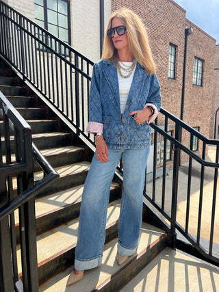 Daze Denim | Far Out High Rise Wide Leg in Big Break
