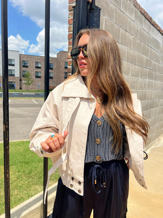 Heyson | Roxy Faux Leather Jacket