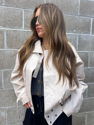 Heyson | Roxy Faux Leather Jacket