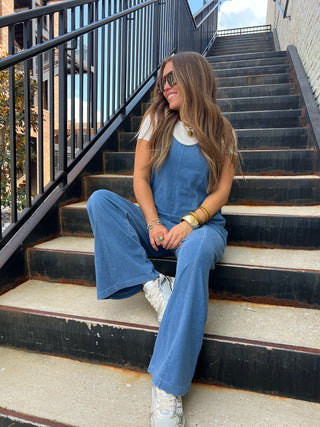 Z Supply | Everyday Jersey Denim Jumpsuit