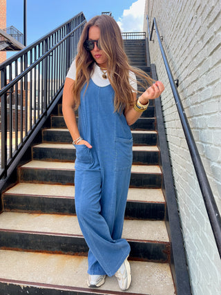 Z Supply | Everyday Jersey Denim Jumpsuit