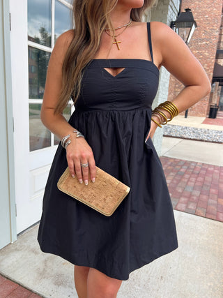 STEVE MADDEN | Meadow Black Dress