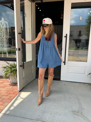 STEVE MADDEN | Mick Denim Romper