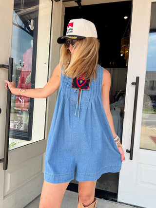 STEVE MADDEN | Mick Denim Romper