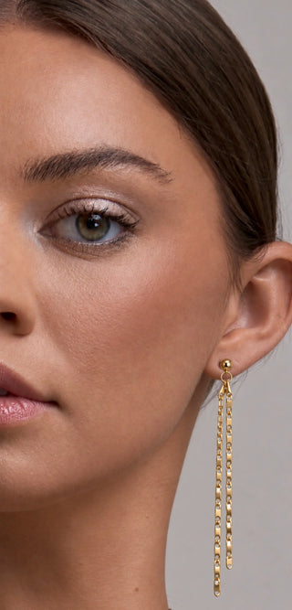 Gina Carmen | Duster Chain Earrings