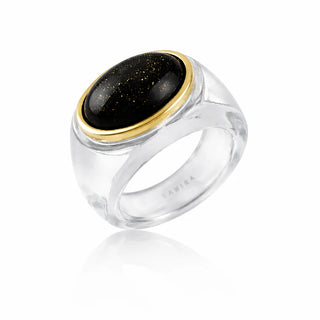 SAHIRA | Katy Acrylic Ring Clear