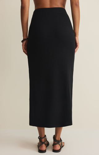 Z SUPPLY | Ainslie Midi Skirt Black