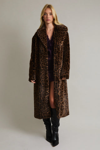 Chloe Leopard Coat