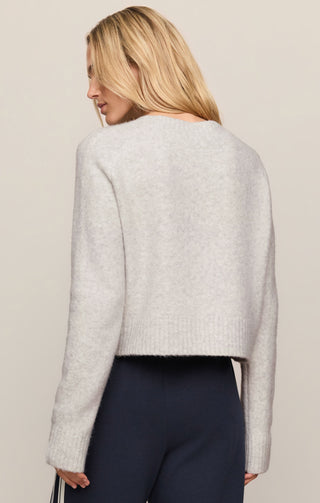 Z Supply Stand In Sweater Feather Grey