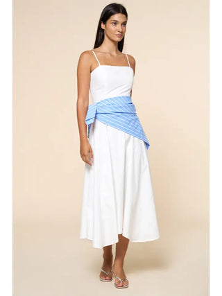 LALAVON | Bandana Tie Maxi Dress