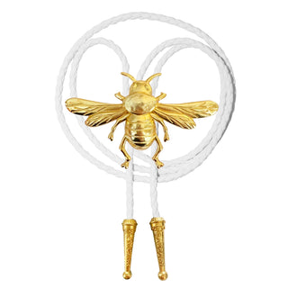 DAISY DEL SOL | Gold Bumblebee Bolo Tie