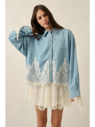 PROMESA | Willow Tencel Denim Shirt