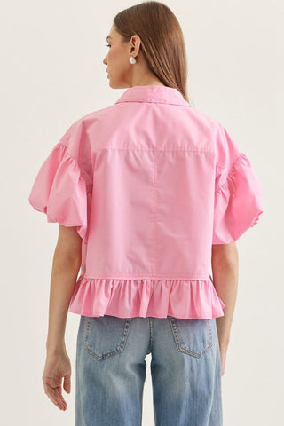ENTRO | Poppi Peplum Top