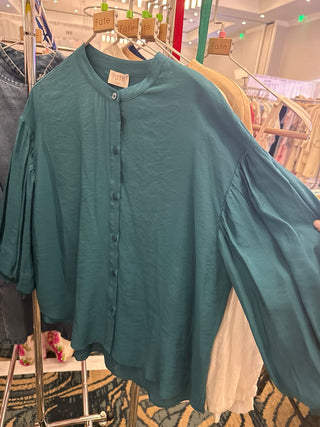 FATE | Lambert Blouse Teal