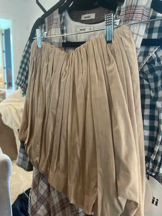 NEEDii | The Beatrice Bubble Skirt Tan