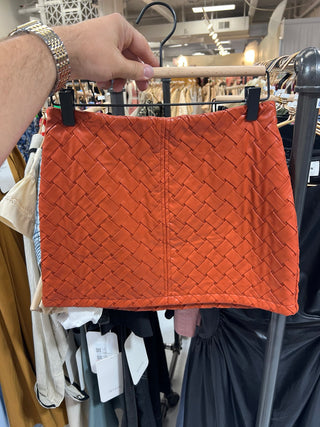 HEYSON | The Jen Textured Skirt Rust