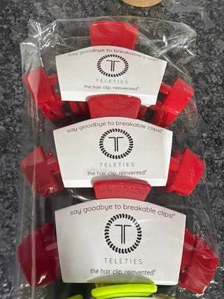 TELETIES | Red Carpet Ready - Large Hair Clip
