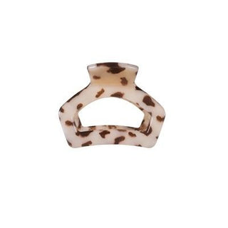 Open Petite Claw Clip Blonde Tortoise