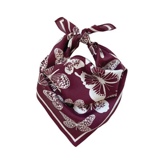Dallis | Mariposa Scarf Burgundy