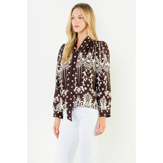 THML | Vivienne Tie Blouse