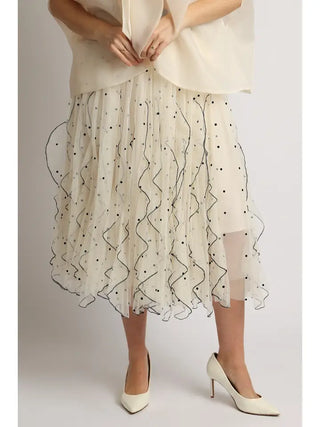 Beulahstyle | Joyce Tulle Polka Dot Skirt