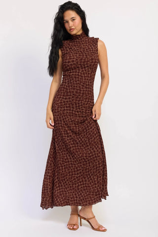 Estelle Ruffle Maxi Dress