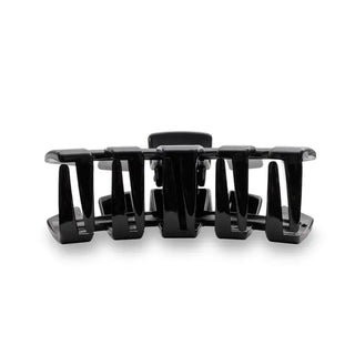 TELETIES| Classic Hair Clip | Small | Jet Black