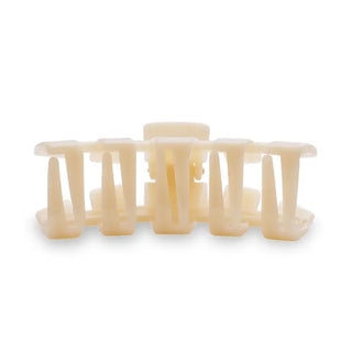 TELETIES | Classic Hair Clip | Small | Almond Beige