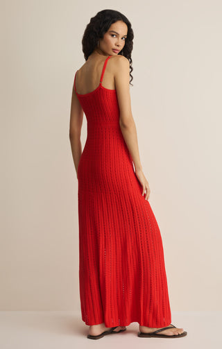 Z Supply | Sunda Crochet Dress Red