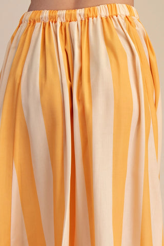 GLAM | Honeysuckle Maxi Skirt Yellow