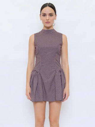 Marlow Plaid Mini Dress