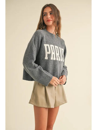 Paris Sweater Grey