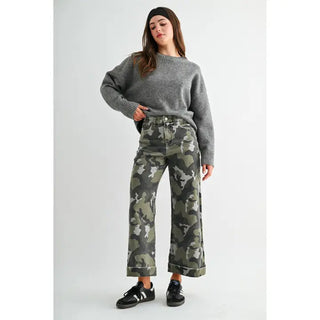 Camo Crop Pants