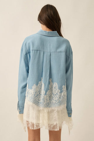 PROMESA | Willow Tencel Denim Shirt