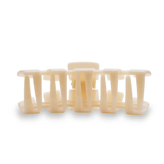 TELETIES | Classic Hair Clip | Large | Almond Beige