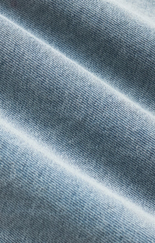 Z SUPPLY All Day Knit Denim Jacket Ocean Air Indigo