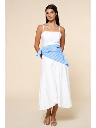 LALAVON | Bandana Tie Maxi Dress