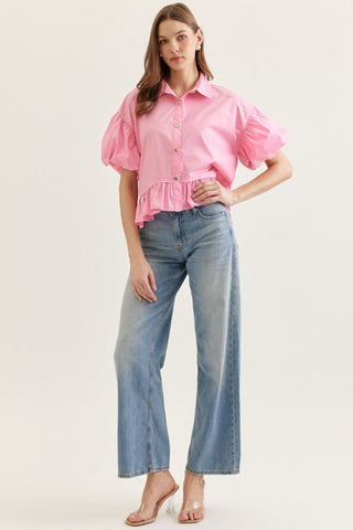 ENTRO | Poppi Peplum Top