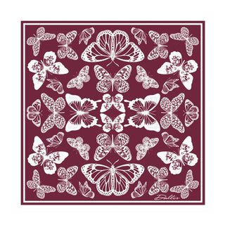Dallis | Mariposa Scarf Burgundy