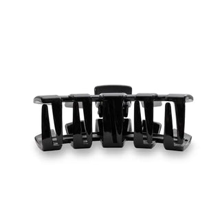 TELETIES | Classic Hair Clip | Med. | Jet Black